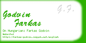 godvin farkas business card